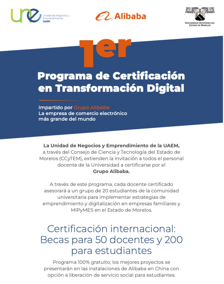 1er  Programa de Certificación en Transformación Digital
